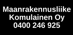 Maarakennusliike Komulainen Oy logo